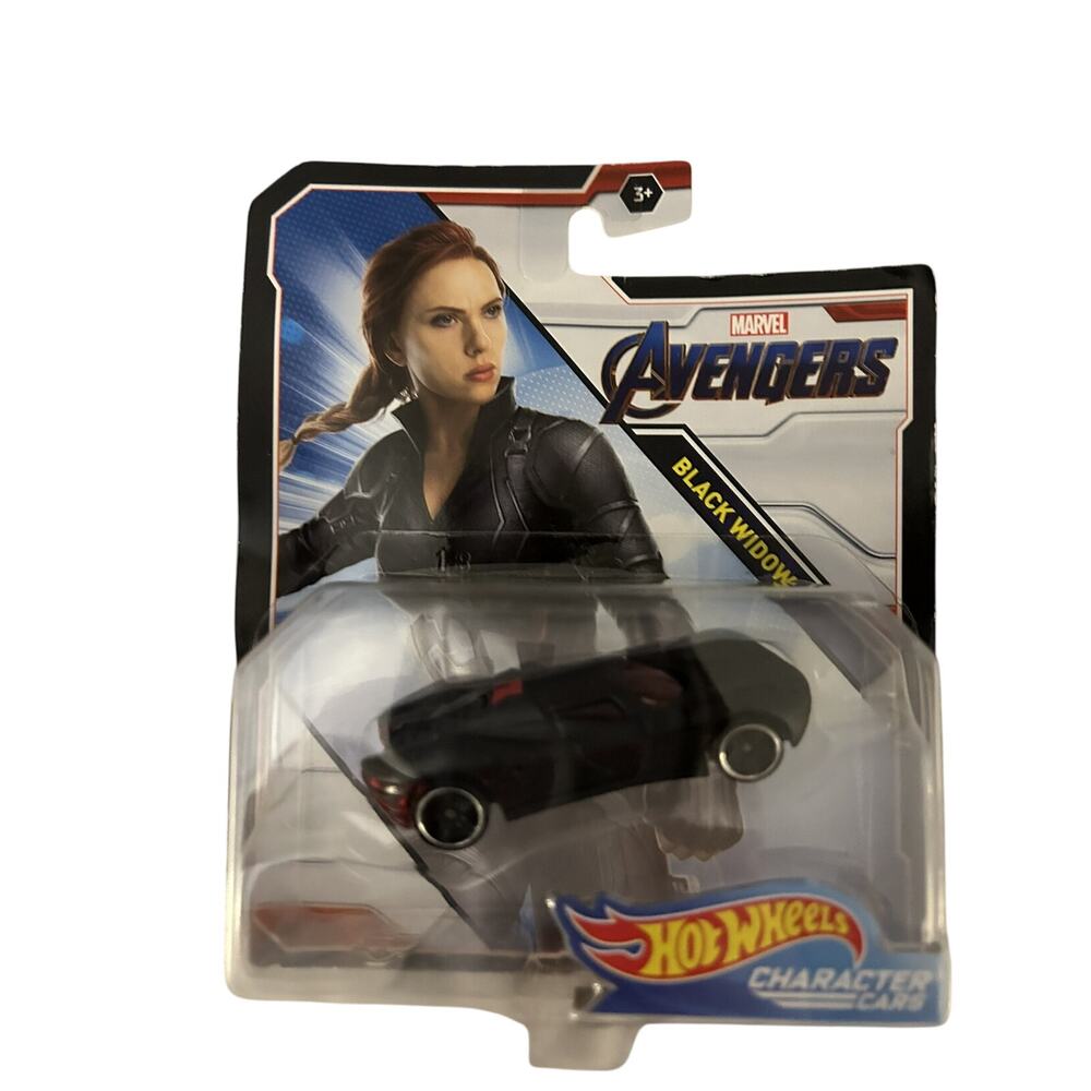 NEW Hot Wheels Avengers Black Widow Car